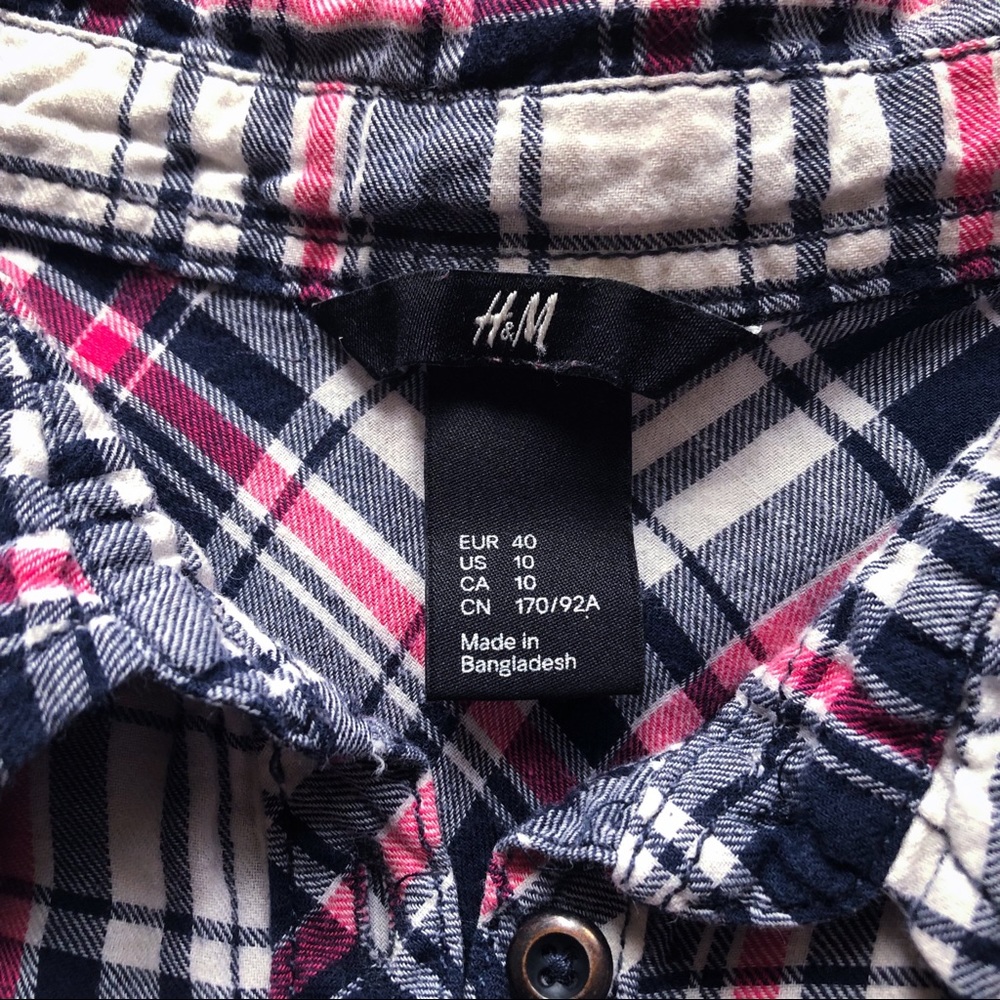| H&M | Plaid Shirt - Picture 2 of 7